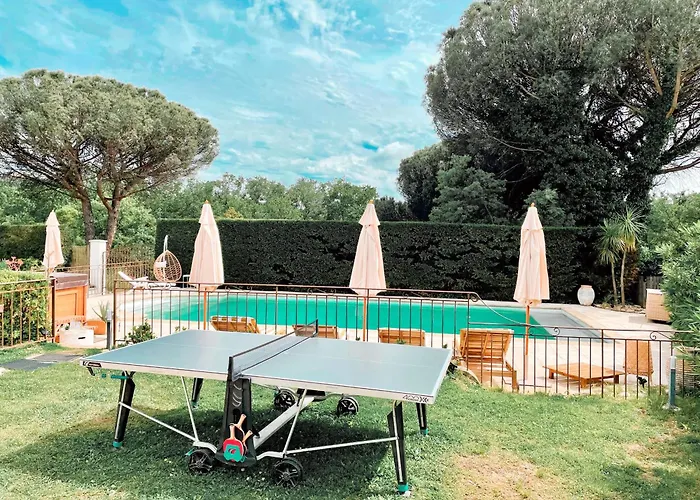 Villa Provencale Golfe St Tropez Climatisee Piscine Chauffee, Spa, Billard, Wifi Haut Debit Pro